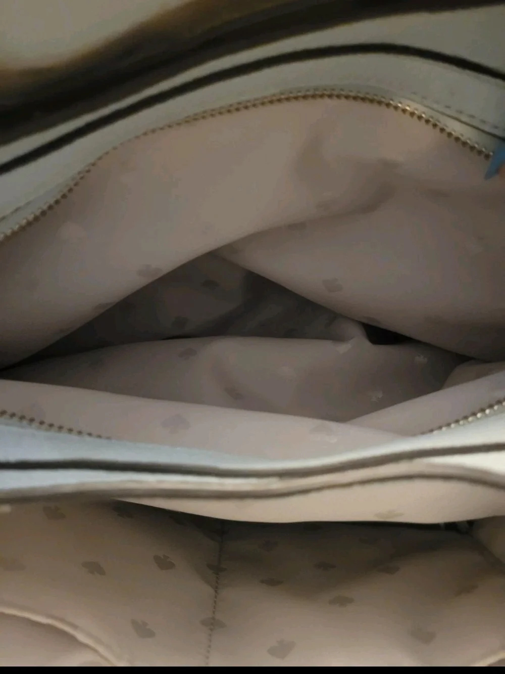 Kate Spade New York Light Blue Pebbled Hobo Shoulder Crossbody Bag Like New